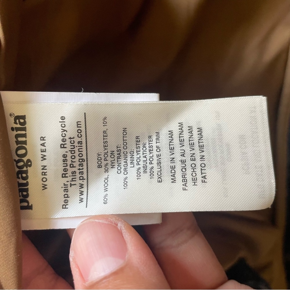 Patagonia Out Yonder Coat In Owl Brown - Picture 7 of 8